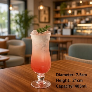 Gobelets à jus en verre de qualité supérieure, style Ins, avec personnalisation du logo pour hôtels, restaurants, cafés, usage domestique et bureautique - Product Image 3