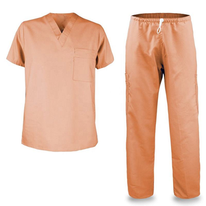 Custom Scrub <b>Set</b> Custom New Design Uniform <b>Doctor</b> Scrubs High Quality Wholesale Supplier Private Label Bulk Production Low MOQ - Product Image 3