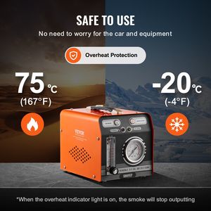 Detector de Fugas de Humo para Sistemas EVAP Automotrices con Bomba de Aire Integrada y Manómetro, Herramientas de Diagnóstico - Product Image 6