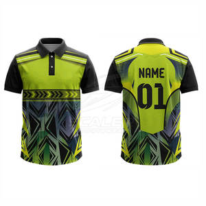 Ropa Deportiva Moderna para Cricket, Jersey Corto de Alto Rendimiento, Tejido Transpirable de Secado Rápido, Ajuste Cómodo para Jugar - Product Image 3