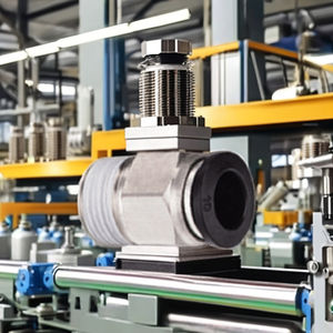 Raccord pneumatique en laiton nickelé EPC6, raccord à enfoncer pour tuyau d'air, diamètre 6 mm, mâle droit, résistance à la pression de 1,1 Mpa - Product Image 1