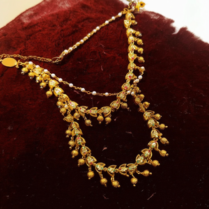 Fine Body Chain with Golden Beads - Product Image 3
