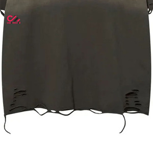 เสื้อยืดผู้ชายแบบกำหนดเอง เสื้อยืดโอเวอร์ไซส์แบบกำหนดเอง เสื้อยืดลายวินเทจแบบฟอกสีสำหรับผู้ชาย บริการ OEM - Product Image 6