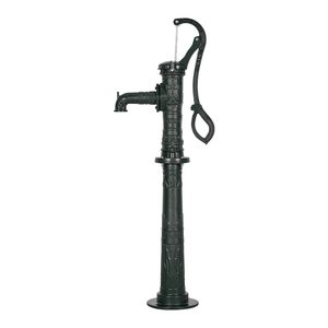 Pompa d'Acqua Manuale Antica in Ghisa, Altezza Massima di Sollevamento 20 ft, Connessione NPT 1 1/4, Base Rialzata - Product Image 1