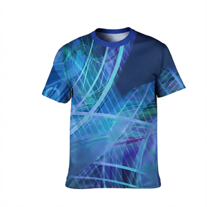 T-shirt pour homme respirant, séchage rapide, best-seller, 100% coton, coupe classique, écologique, imprimé par sublimation, haute qualité - Product Image 3