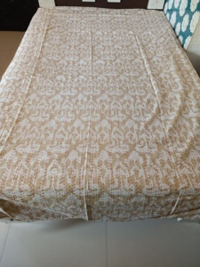 Cubrecama Floral con Estampado de Pájaros, Estilo Bohemio, Moderno, para Todas las Estaciones, de Mezclilla Estampada, con Relleno de Algodón Hecho a Mano, para Uso Doméstico - Product Image 3