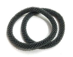 Best Quality Casual Fashion Wear Handmade Nepal Made Bulk Selling New Unisex Glass <b>Beaded</b> Pearl Stone Bracelet at Low Price - Product Image 1