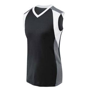 Uniforme de voleibol de material suave, última llegada, alta calidad, mejor diseño, logotipo personalizado, uniforme de voleibol cómodo. - Product Image 4