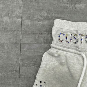 Men Double <b>Layer</b> Waist Baggy Sweat Shorts Summer Casual Cotton Jogger Shorts High Quality Oversized Baggy Sweat Shorts - Product Image 4