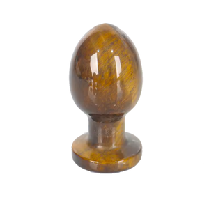 ไข่ไทเกอร์อายคุณภาพสูงสำหรับการบำบัดช่องคลอด ไข่โยนิสำหรับผู้หญิง ใช้สำหรับบริหารกล้ามเนื้ออุ้งเชิงกราน ผลิตจากอัญมณีธรรมชาติ ขายส่ง - Product Image 3