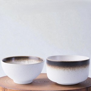 Customized Japanese Ceramic Dining Bowl and Nordic Salad Bowl Suitable for Home Creative Restaurant <b>Tableware</b> Bowl Set of 2Pcs - Product Image 6
