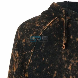 Streetwear Men Cotton Zipper-Up Hoodie Oversized Loose <b>Hip</b> Hop Casual Daily Wear Soft Warm 3D Embroidery Eco-Friendly OEM ODM - Product Image 3