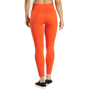 Leggings de Yoga para Mujer, Color Naranja, Cintura Elástica, Cintura Alta, Sin Costuras, Elásticos, Ligeros, de Secado Rápido, Transpirables, Spandex/Nailon - Product Image 3