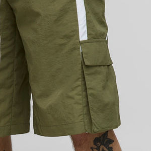 Nuevo diseño, pantalones cortos cargo para hombre, última llegada, secado rápido, precio económico, mejor calidad, antiencogimiento, transpirables, pantalones cortos cargo casuales para hombre - Product Image 5