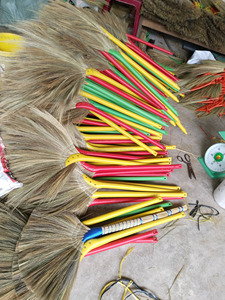 Balai en herbe naturelle du Vietnam, produit de nettoyage ménager écologique - Product Image 5