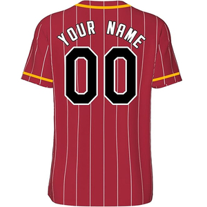 Cheap Price Customizable Breathable Anti-UV Anti-Bacterial Plus Size Sportswear Mens Baseball Jersey <b>Sets</b> Digital Print 100% - Product Image 4