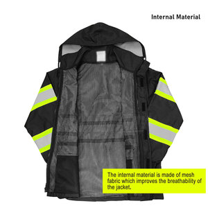 Ropa de trabajo para exteriores, uniforme de seguridad transpirable para hombres, MOQ bajo, nuevo diseño de uniforme de seguridad - Product Image 4