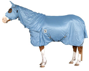 Couvertures d'été pour chevaux de qualité supérieure, design personnalisé, polaire doux, extérieur imperméable en ripstop, doublure en nylon lisse, ajustement réglable - Product Image 2