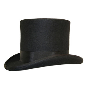 OEM Custom Top <b>Hat</b> Manufacturer Premium Wool Felt Top <b>Hats</b> Private Label Formal Victorian Costume Party <b>Hats</b> Supplier - Product Image 1