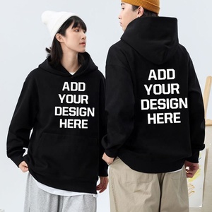 Sweat-shirt à capuche décontracté pour homme en molleton épais 100 % coton, idéal pour l'hiver et l'automne, avec propriétés anti-boulochage et respirantes - Product Image 3