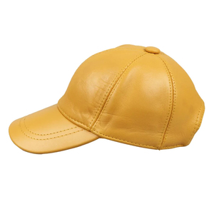 Casquette de baseball unisexe en cuir PU vierge pour broderie personnalisée, avec cache-oreilles, chaude pour l'hiver, vente en gros, direct usine - Product Image 5