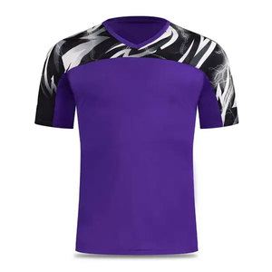 เสื้อฟุตบอลผู้ชายแบบสั่งทำพิเศษ แขนสั้น ผ้าโพลีเอสเตอร์ตาข่าย 100% แห้งเร็ว แบบซับลิเมชั่น - Product Image 5