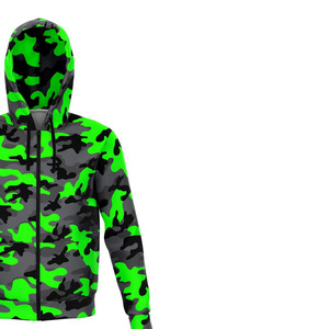 เสื้อฮู้ดดี้บุซับในหนานุ่มลายพรางพิมพ์ลายตามสั่ง ผลิตจากผ้าฝ้าย 100% สำหรับผู้ชาย ใส่กลางแจ้ง อุ่นสบาย รับผลิตแบบ OEM จากโรงงาน - Product Image 2