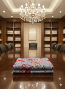 Le Souvenirs - Ropa de Cama Gris Estampada, Orgánica, Ecológica, Transpirable, Absorbente de Humedad, Ligera, Tejida, Peinada, 100% Algodón, para Niñas y Niños - Product Image 3