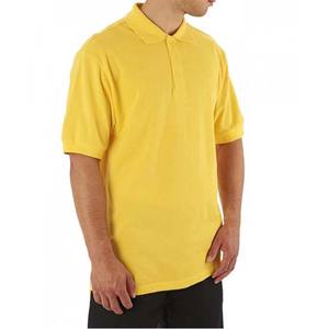 Camisetas Polo de Hombre de Alta Calidad Personalizadas con Logotipo Bordado en Algodón, Diseño de Impresión, Color Amarillo, Nueva Llegada - Product Image 2