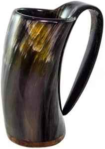 Cuerno de búfalo hecho a mano con forma natural, cuerno decorativo portátil para decoración de bodas - Product Image 3