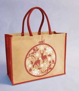 Sac de plage fourre-tout en jute laminé multicolore personnalisé de qualité supérieure Vente à chaud au meilleur prix - Product Image 6