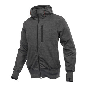 Sweat à capuche pour homme style durable, logo personnalisé, polaire recyclé, pull à capuche, tenue professionnelle pour la gym et l'entraînement, nouveauté 2026 - Product Image 2