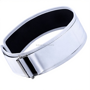 Cinturón de Levantamiento de Pesas para Entrenamiento en Gimnasio, Cinturón de Soporte de Fuerza con Logotipo Personalizado, Tamaño y Color por BURAQ MMA SPORTS - Product Image 1