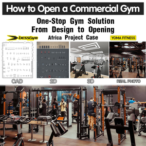 โครงการฟอสฮาน ทันคีย์ จิม คลับ โซลูชั่นครบวงจร ชุดอุปกรณ์ออกกำลังกายเชิงพาณิชย์ พร้อมติดตั้งสำหรับสนามกีฬาในแอฟริกา - Product Image 2