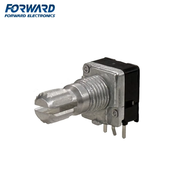 FORWARD Taiwan DC09B Digital Rotary Encoder Metal Shaft Right Angle Incremental Output 5V DC Horizontal Mounting Long Lifespan