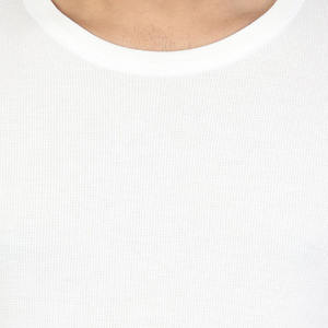 เสื้อยืดคอกลมทรงหลวมสำหรับผู้ชาย ขายส่ง คุณภาพดี ผ้าฝ้าย 100% แบบมีริบ แขนกุด สไตล์ลำลอง ผู้ผลิต OEM ODM สหรัฐอเมริกา - Product Image 3