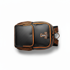 Mochila de Pádel de Piel Sintética de Carbono de Primera Calidad, Aislada e Impermeable, con Capacidad de 30-40L y Logotipo Personalizado - Product Image 3