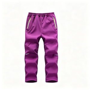 Pantalon coupe-vent imperméable pour homme, pantalon en polaire coupe-vent pour l'extérieur, pantalon de randonnée d'hiver pour garçons et filles, pantalon de montagne pour le camping - Product Image 5