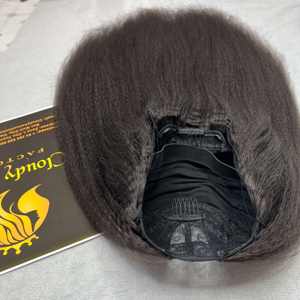 Génie trame Upart perruque droite crépue vietnamienne 100% humaine Cloudyhaircollection fabrication - Product Image 1