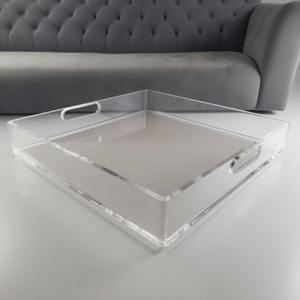 Eco-Friendly Acrylic <b>storage</b> Tray Non-Toxic Food-Grade Tray for Home & Commercial Use - Product Image 1