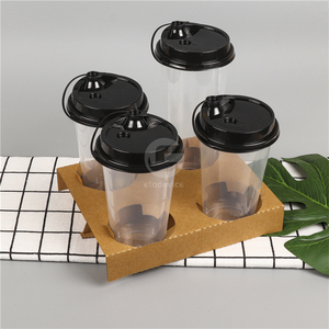 Customized Low MOQ Disposable Coffee Cup <b>Tray</b> wholesale price - Product Image 3