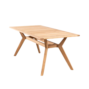 Natural Minimalist Teak Wood Garden <b>Sets</b> <b>Restaurant</b> <b>Set</b> Outdoor Dining Table and Chairs <b>Set</b> All Weather Patio Furniture - Product Image 3