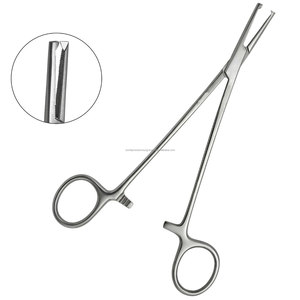 คีมหนีบหลอดเลือด WPS Mosquito Kocher Forceps สแตนเลสสตีล คีมหนีบหลอดเลือดแบบใช้ซ้ำได้ คีมหนีบหลอดเลือดแบบล็อค อุปกรณ์การแพทย์ คู่มือการใช้งาน CE - Product Image 1