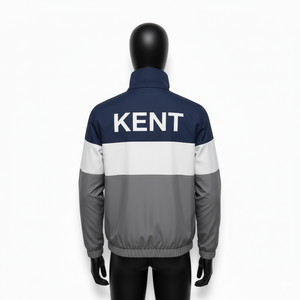 Chaqueta Cortavientos Impermeable con Bloques de Color Impresos Personalizados, Secado Rápido, Ligera, Ropa Deportiva para Hombres, Mujeres y Equipos, Venta al Por Mayor OEM - Product Image 3