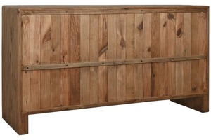 Aparador Moderno Modular Ecológico y Duradero de Madera de Teca Sólida Hecho a Mano con Puerta Corredera para Almacenamiento en Hoteles y Salas de Estar - Product Image 5