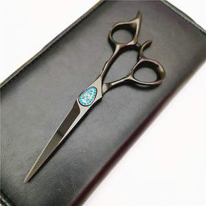 Ciseaux de barbier professionnels japonais de précision pour droitiers, en acier inoxydable 4Cr13, double lame, très demandés - Product Image 5