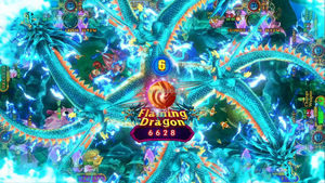 Nueva llegada 8 jugadores 55 pulgadas entretenimiento tiro pez juego tablero máquina Ocean King <span class=keywords><strong>3</strong></span> animales fantásticos para sala de juegos - Product Image 4