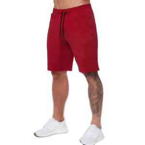 Short de gym en coton grande taille OEM pour hommes, couleur unie, fitness, jogging, sport, pantalons d'entraînement, vêtements de sport d'été décontractés - Product Image 2