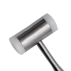 Martillo para injerto óseo dental, espalda de cisne quirúrgica para implantes, martillo ortopédico de acero inoxidable, instrumento de cirugía dental, herramienta clínica - Product Image 4