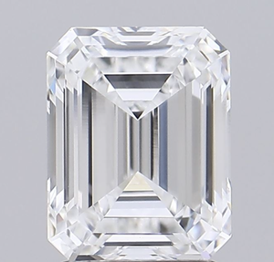 Diamante Cultivado en Laboratorio con Certificación IGI, Corte Esmeralda de 2.17 CT, Color D, Claridad IF, CVD LG 710555317, ROYAL GEMS, para Joyería - Product Image 1